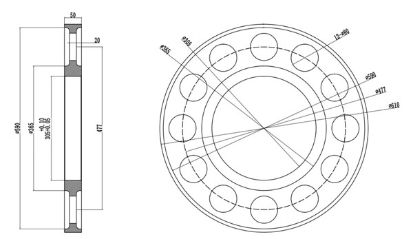 Brazed Diamond Grinding Wheel